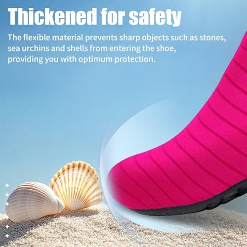 Beach Shoes Women Water Shoes Men Quick Dry Barefoot Footwear for Swimming — view 5
