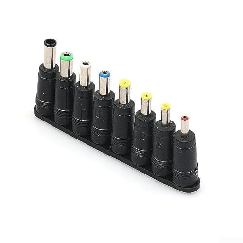 8-Pack Laptop Power Connector Tips Set for Notebook AC DC Adapter — view 3