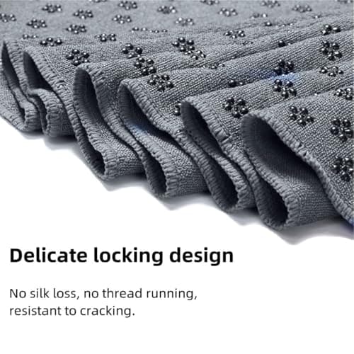 Oaygat Yoga Towel Sweat Absorbent Non-slip Yogas Towel Quick-drying yoga mat cloth Hot Yoga Towels Breathable Yoga Mat With Mesh Carrying Bag — view 3