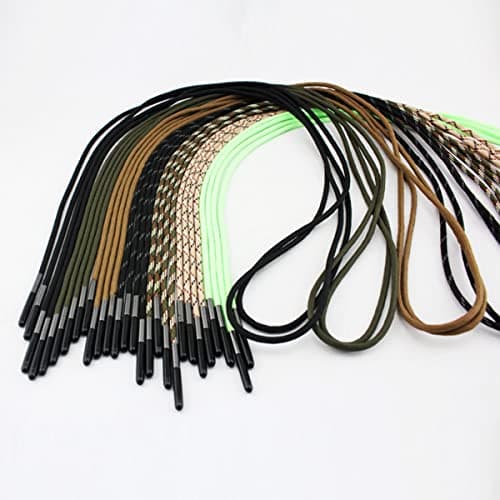 WLDOCA 1 pair Multifunctional paracord shoelace Adventure Camping Shoelace Flint Fire Starter Scraper Kits for outdoor hiking camping,D,1 — view 2