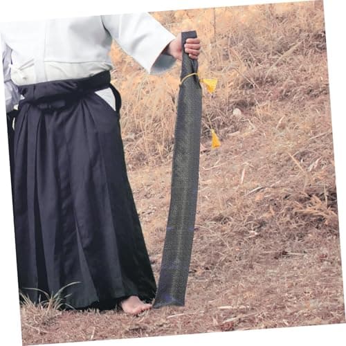 SUPVOX Bamboo Storage Pouch Silk Carrying Bag for Martial Arts — view 4