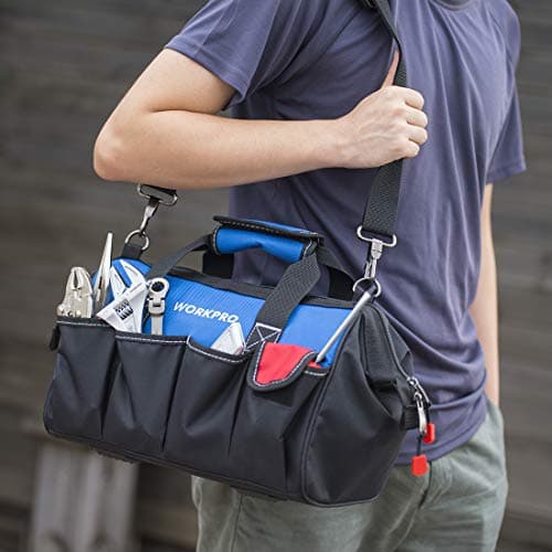 WORKPRO 14-inch Small Tool Bag 35x19x22 CM — view 2