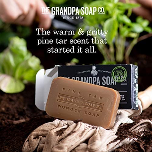Grandpa's Brands Pine Tar Soap, 4.25 Ounce — view 4