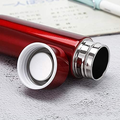 150ml Mini Cute Coffee Vacuum Small flasks Small Capacity Portable Stainless Steel Travel Drink Water Bottle Insulated Cup (red) — view 6
