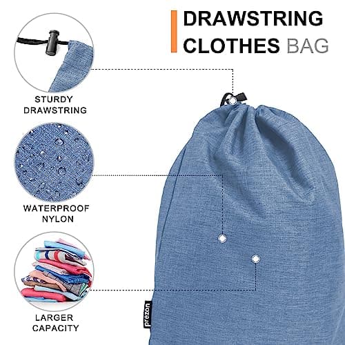 Prezon Compression Packing Cubes with Travel Shoes Bag and Laundry Bag, Luggage Organiser Set, Extensible Suitcase Organiser, Packing Organisers for Suitcases, Packing Cubes for Travel or Storage — view 5