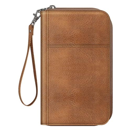 FINTIE Passport Holder Travel Wallet for Family