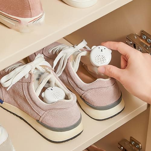 Shoe Deodorizer Ball | Bear-Shaped Box 8X Shoe Cabinet Freshener Balls,Luggage Odor Remover For Bathroom Shoe Cabinet, Wardrobe — view 2