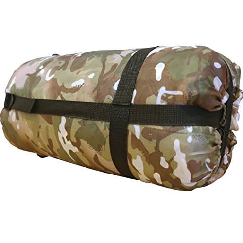 Kombat UK Unisex Outdoor Military Sleeping Bag available in Btp (British Terrain Pattern) - One Size — view 4