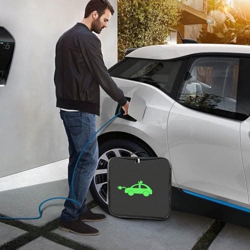 Ev Charging Cable Bag Large Capacity Oxford Fabric Waterproof — view 2