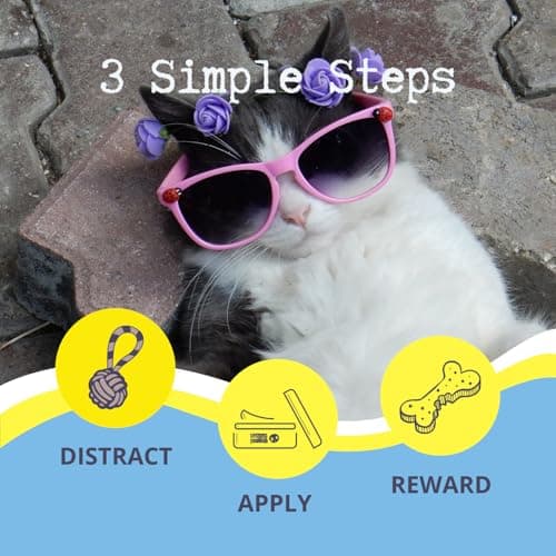 Travel size 5ML Pet Sunscreen Stick SPF 50 Pack for Dogs & Cats 5ml | Non-Toxic Zinc Oxide Free Sun Balm for Nose, Ears & Sensitive Skin | Water Resistant Sun Protection for Pets — view 6
