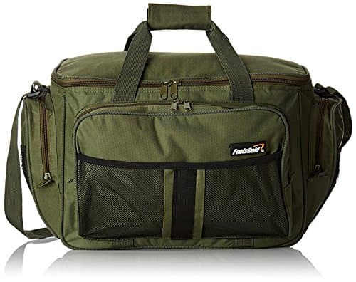 foolsGold Large Insulated Fishing Tackle Holdall Bag - Khaki Green