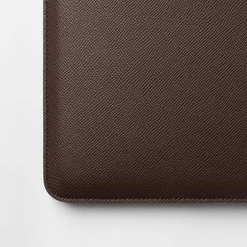 Comfyable Laptop Sleeve 14 Inch Precisely Compatible with MacBook Pro 14-inch M5 2026 A3426 A3427 M4 M3 M2 M1 Pro/Max 2025-2021, Faux Leather Cover Case, 14 in, Coffee — view 3