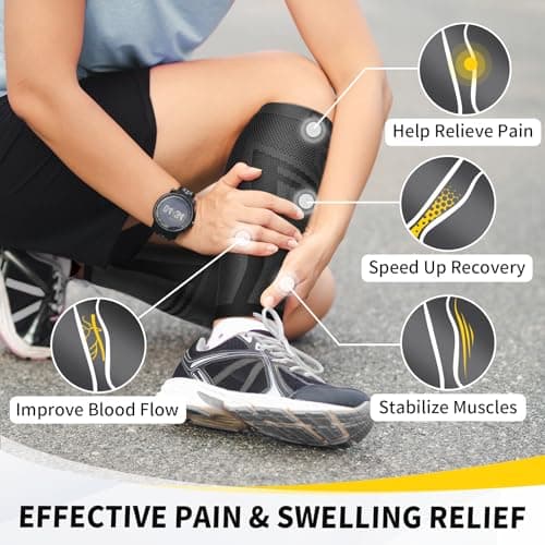 CAMBIVO Calf Compression Sleeves for Men and Women, 1 Pair — view 4