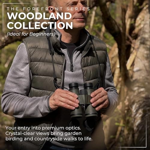 PURSUAL Forefront 10x42 Binoculars for Adults - Powerful Long-Range Bird Watching Binoculars with BaK-4 Prism, Multi-Coated Lenses - IPX7 Waterproof Fogproof Optics for Safaris, Hiking & Tracking — view 2