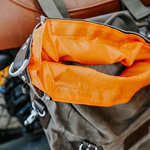 OXFORD Heritage Panniers Khaki 40L Motorcycle Bike Luggage (OL578) — view 6
