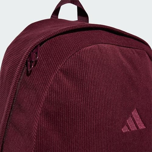 adidas Unisex Essentials Material Backpack, maroon/amazon red, One Size — view 3