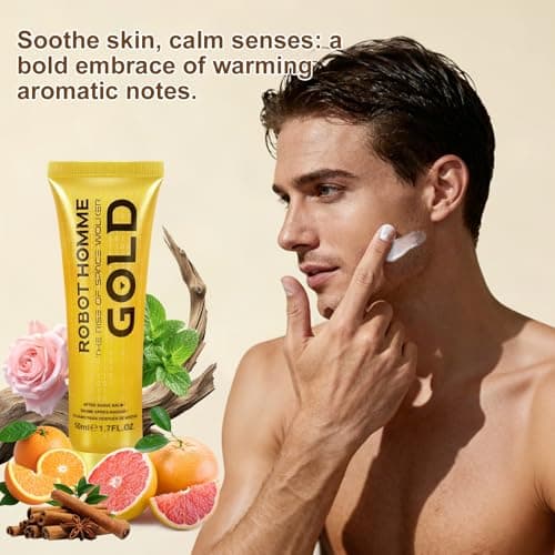 Men’s Luxury Skincare & Perfume Gift Set, Includes Mens Aftershave Balm, Perfume, Showel Gel, Men’s Travel Face Care & Fragrance Kit, Gifts for Teen Boys Men Birthday Valentines Day Christmas — view 6