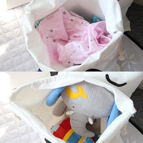 2 pcs Canvas Drawstring Laundry Bags, 60 x 48 cm — view 2