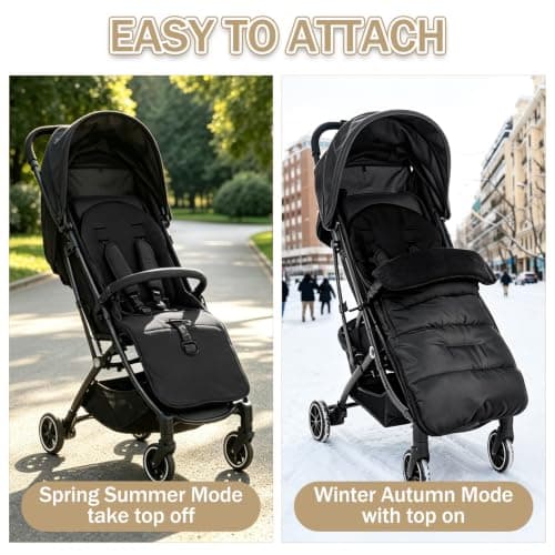 Universal Pushchair Footmuff Winter Warm Baby Stroller Fleece Cosy Toes — view 5