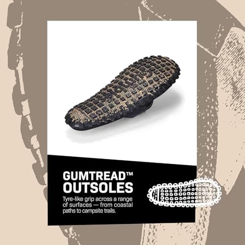 Gumbies Vegovert Flip-Flops | Unisex Flip-Flops with Bloom® Foam Footbed & Recycled Rubber Outsole | Lightweight, Soft & Comfortable Summer Sandals | Brown | EU 41 — view 4