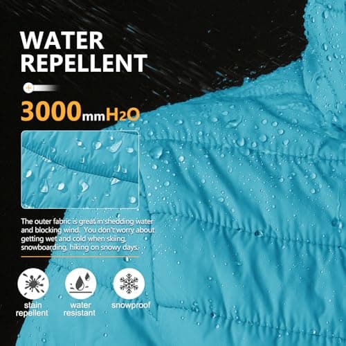 Outdoor Ventures Women's Packable Puffer Jacket Lightweight Quilted Jacket — view 3