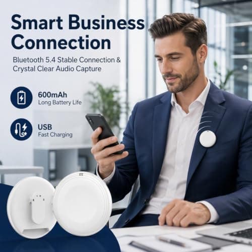 AI Language Translator Device, Smart Wearable Translator 165 Languages — view 2
