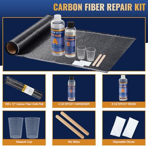 150CM Carbon Fiber Repair Kit — view 2