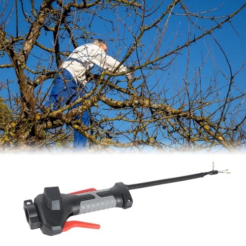 Lawnmower Switching Throttle Cable Handle on Off Switching Multi Tool Garden Brush Cutter Clamp Gardening Rubber Coated Short Cable — view 2