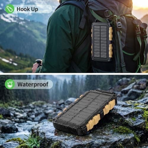 WOWMVP Solar Power Bank 26800mAh 22.5W Fast Charging Portable Charger — view 4