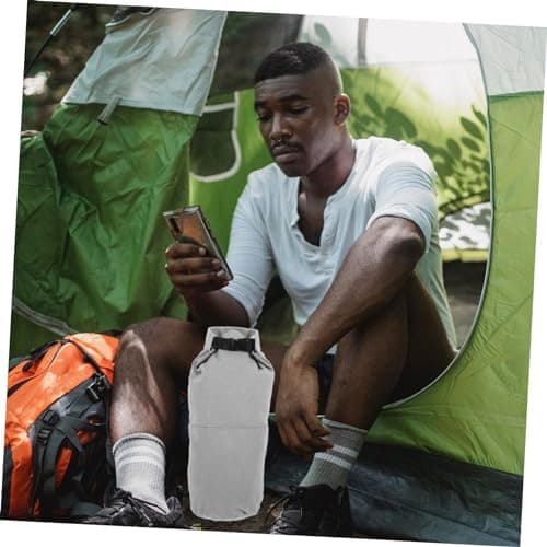 VICASKY Buckle Design Kerosene Lamp Container Canvas Outdoor Lantern Bag — view 3