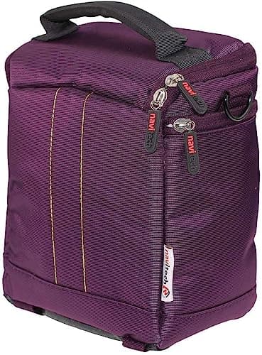 Navitech Purple Protective Portable Projector Carrying Case and Travel Bag for The APEMAN Mini Pocket LED DLP Projector — view 2
