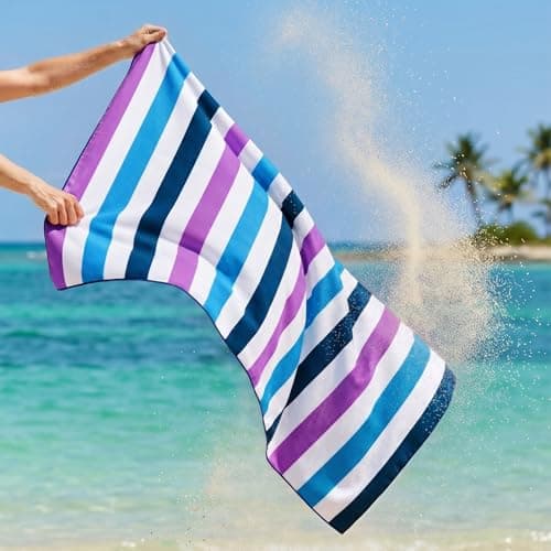 Exclusivo Mezcla Oversized Microfiber Beach Pool Towel for Adults, 180x90cm — view 4