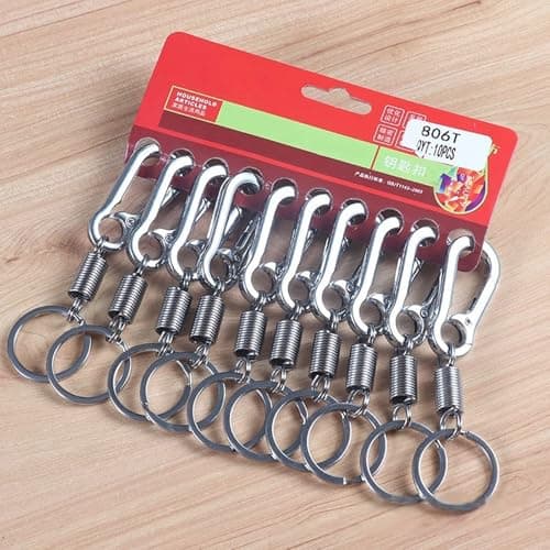 sodeber 5pack Outdoor Camping Multitool Caribiner Hook Karabiners Buckles for Household or School Setting Holder — view 4