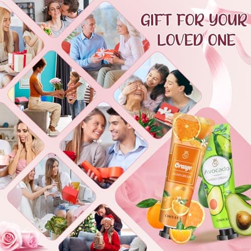 Mini Hand Cream Multipack, 100 Pack Hand Cream Set, Hand Care for Dry Cracked Hands, Bulk Gift for Women, Travel Size Lotion Bulk, Small Gifts for Women Men Christmas Birthday Party Favor — view 4