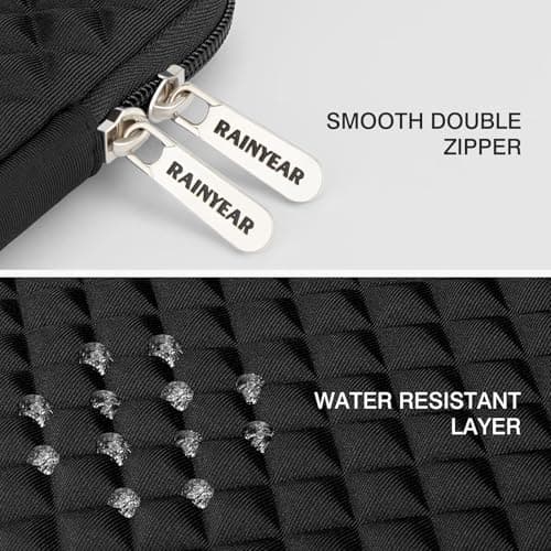 RAINYEAR Laptop Sleeve for 15.6" Notebook Computer Chromebook Case — view 4