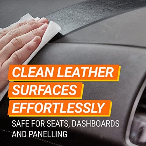 Armor All Leather Wipes With Beeswax, Biodegradable Leather Car Cleaning — view 5