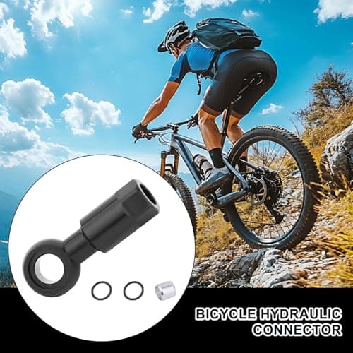 Hydraulic Brake Hose Connector Bike High-Tension Precision Weatherproof — view 2