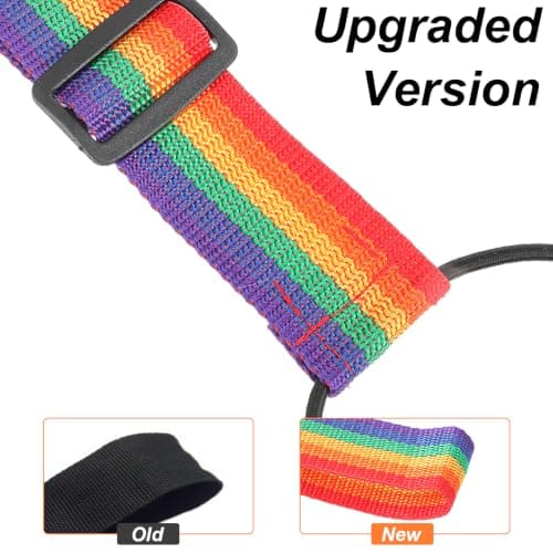 Wanmu 3pcs Adjustable Luggage Connector Straps for Multiple Suitcases — view 5