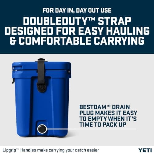 YETI Roadie 24 Cool Box, Royal Blue — view 5