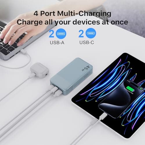 NOBIS 45W Power Bank Fast Charging 20000mAh Portable Charger — view 5