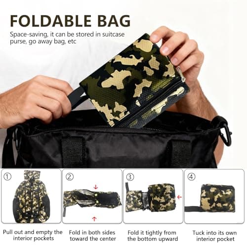 YINKIGI 22 L Small Rucksack for Men & Women, Lightweight Backpack Camo Bag — view 4
