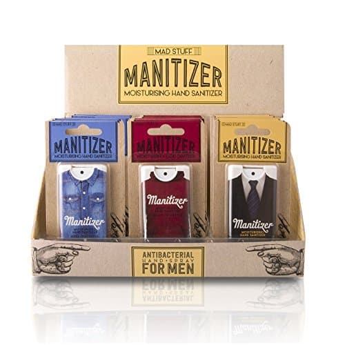 MAD BEAUTY POCKET SIZE PERSONAL HAND SANITIZER MANITIZER POCKET GIFT FOR HIM CHRISTMAS BIRTHDAY LEMON SCENT — view 2