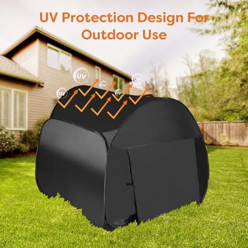 120x120cm Sensory Tent Pop up Black Out Tents Calms Corner for Play and Relax - Kids Tent With Travel Bag, Blackout Feature Helps Children With Autism, ADHD, Anxiety&Improve Focus — view 5