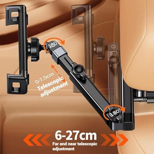Travel Tablet Holder for Car Stable Phone Holder Tablet Car Mount — view 4