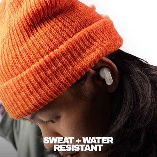Skullcandy Dime 3 Wireless In-Ear Bluetooth Earbuds - Bone — view 3