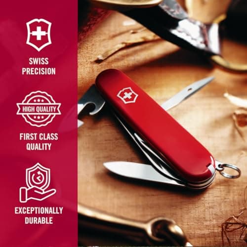 Victorinox Swiss Army Knife Spartan Pocket Knife, 12 Functions, Red — view 6