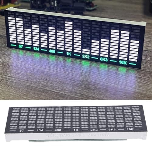 Topiky RGB Rechargeable Sound Control Light, Voice Activated Pickup Music Rhythm Lights, LED Music Spectrum Voice Controlled Rhythm Light, Pickup Ambient Light for Gaming Room — view 5