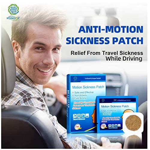 KONGDY® Motion Sickness Patch - Travel Sickness, Anti-Nausea Car Sea Plane (20) — view 6