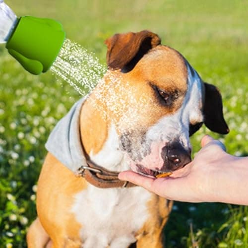 Portable Water Bottle Shower Head - Travel Rinse Nozzle, Pet Bathing Cap | Bottle Cap Sprinkler, Dog Wash Sprayer, Hiking Showers Attachment, Beach Rinse Nozzle, Camping Shower Caps, Pet Washer​ — view 3