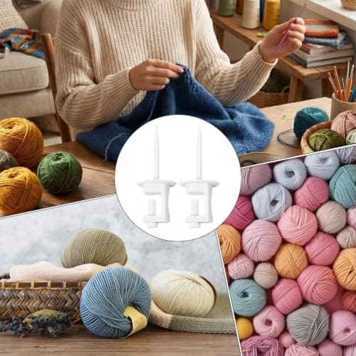 Yarn Spinner Holder Crochet Yarn Organizer Knitting Y Ar N Dispenser — view 5